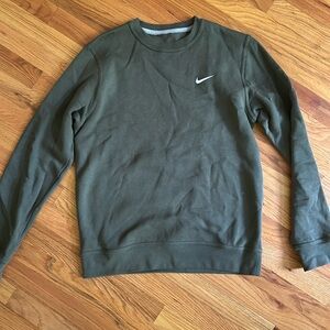 green nike crewneck